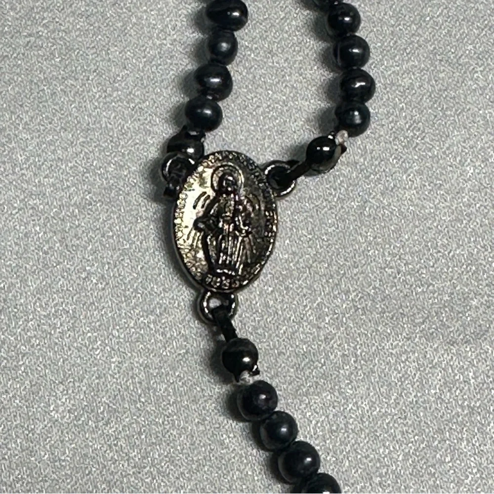 Handmade Genuine Pearl Rosary - Picture 9 of 14